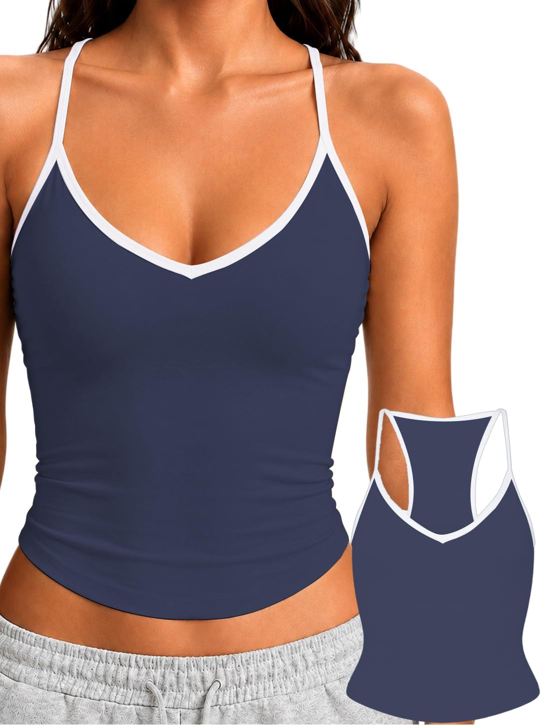 Sporty Navy White